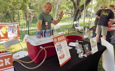 The Texas History on Tap beer garden allows ticket-holders to meet the teams behind their favorite breweries while sampling their unique offerings.