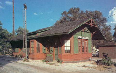La Grange M-K-T Depot 1994 – Photo Courtesy of Katy Railroad Museum