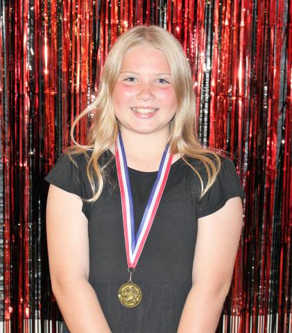 Overall grand champion was Brynlee Berger