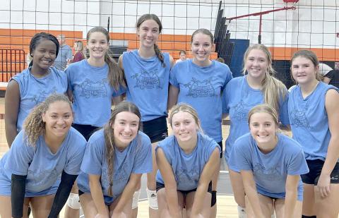 Lady Horns finish second in summer league