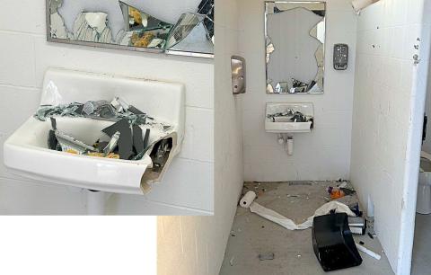 Information sought on vandalism at Sports Complex