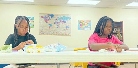STEM project at Boys & Girls Club