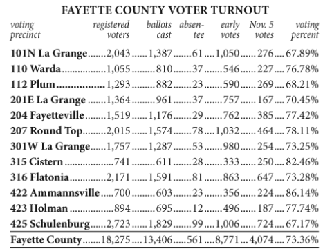 Voter Turnout