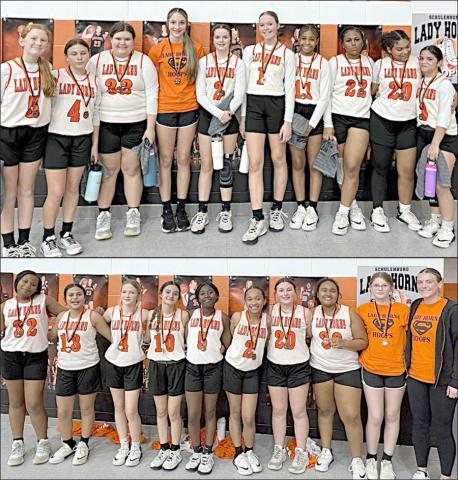 SJH Lady Horns earn medals