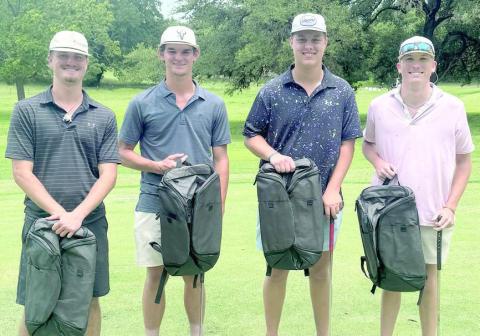 Cameron Willis, Konnor Sullivan, Drew Alexander, and Dalton Eckhardt