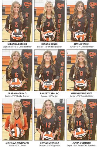 2025 LADY HORN VARSITY VOLLEYBALL TEAM