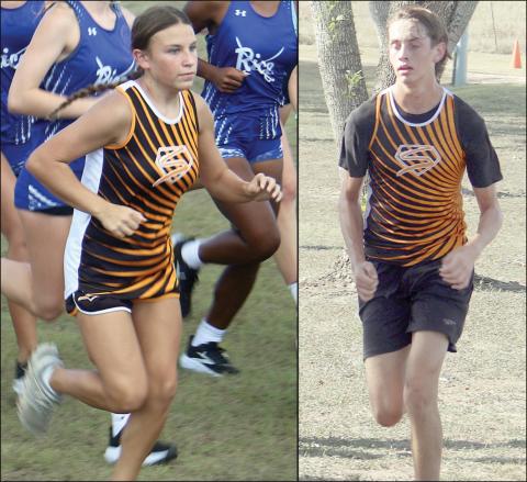 Top SHS finishers at local XC meet
