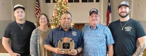 Garcia named SVFD ‘Firefighter of the Year’