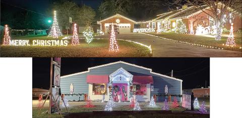 Top winners in Chamber’s Christmas Lighting Contest