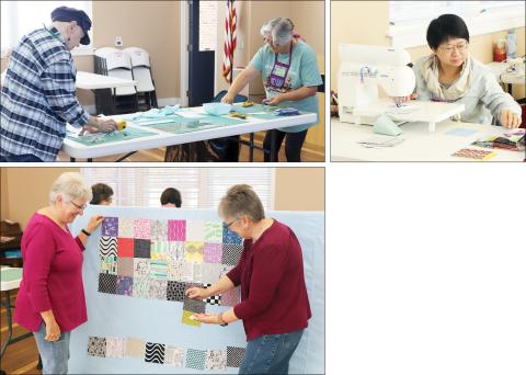 Charity quilt workshop held