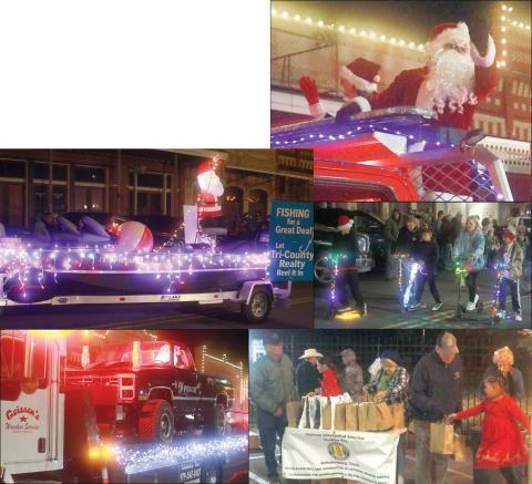 Santa & Mrs. Claus come to town Sunday