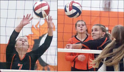Two Lady Horns named to ‘Super Elite’ volleyball team