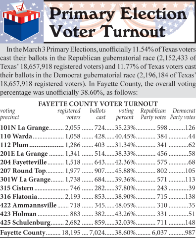Primary Election Voter Turnout