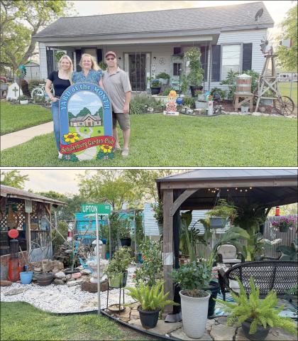 Hrachovy home chosen for yard of the month