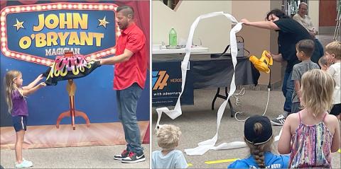 Magic and science come to local public library