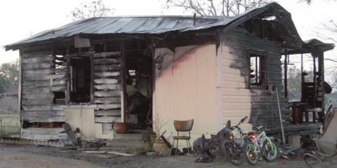 House gutted by fire Sunday night