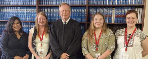 Four CAsA volunteers sworn in