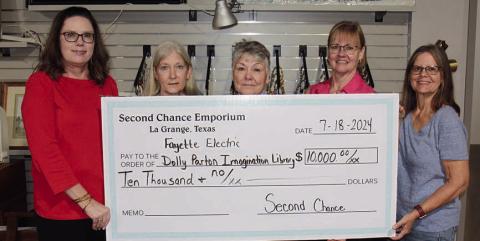FEC fund gets $10,000 grant from Second Chance