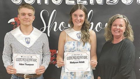 Academic Pride & Spirit Award recipients