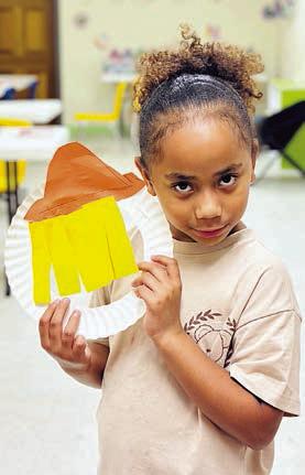 Thankgiving art at Boys & Girls Club