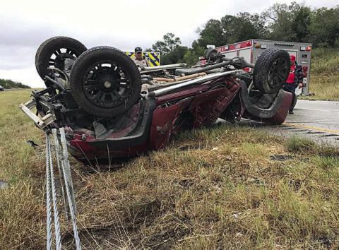 Rollover on I-10