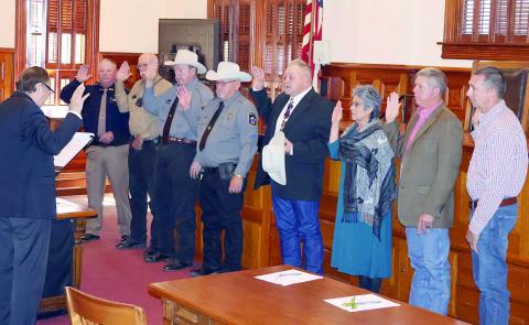Fayette County officials sworn in