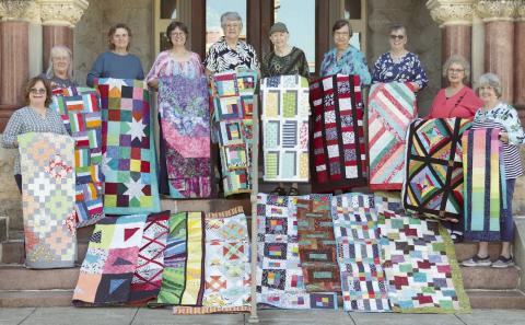 CVQG makes quilts for program benefitting youth in foster care