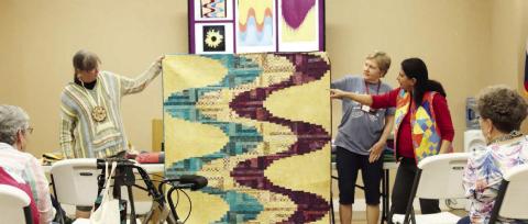 CVQG has ‘Storied Quilts’ program by Govindan