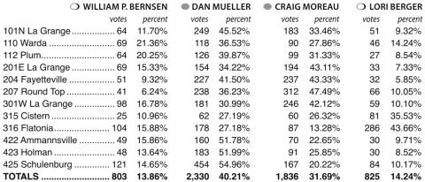 Primary Election Results