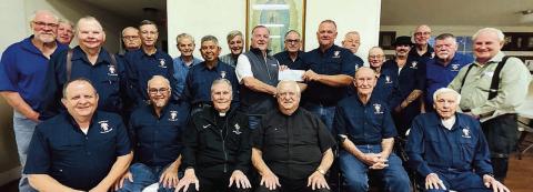 4th Degree KCs donate toward St. Rose renovation