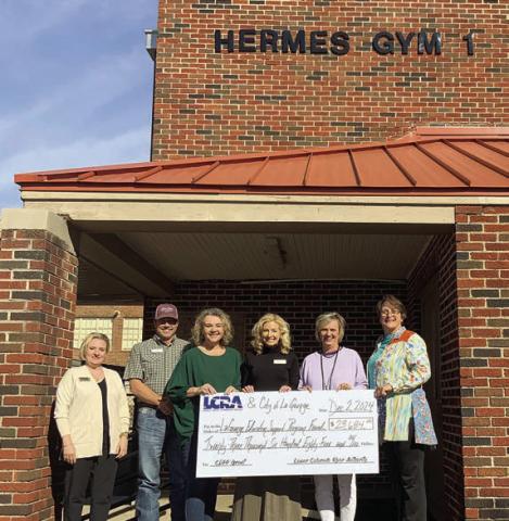 LCRA awards grant for project at Hermes Gym