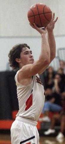 Jayse Janda hits a three-pointer.