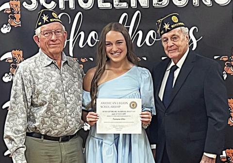 Otto awarded Legion scholarship