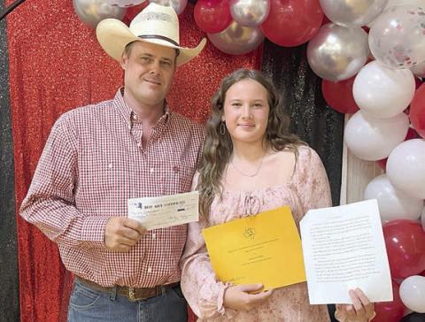 ‘beef’ essay contest certificate presented