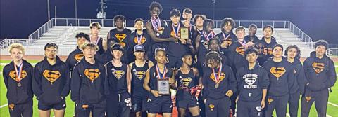 SHS track teams finish in top three at district meet