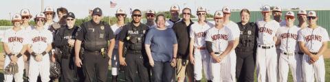 First responders, military recognized