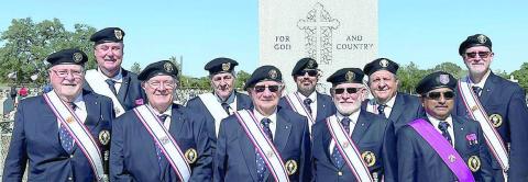 KC 4th Degree participates in Veterans Day service at Praha