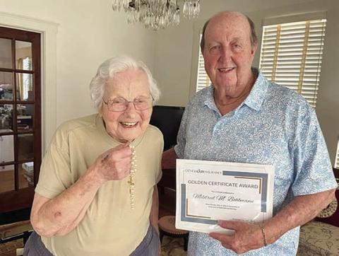 Catholic Life recognizes Bohlmann