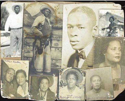 Featured guest at the Historical Showcase will be photographer April M. Frazier. Pictured is Frazier’s “Grandmother’s Collage.”