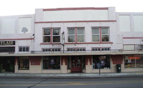 This 2010 photograph by Kathy Carter shows the three buildings on Travis Street in La Grange that once made up the Von Rosenberg Company. Photo Courtesy of Fayette Heritage Museum &amp; Archives