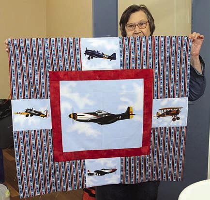‘Quilts of Valor’ workshop held by Quilt Guild