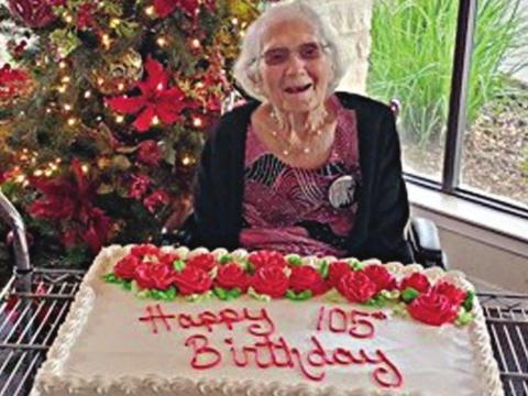 Martha Tauch celebrates 105th birthday