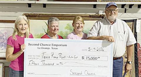Ramp Project receives donation from Second Chance