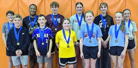 K. of C. District 190 Free Throw Contest winners