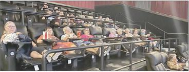 At Alley Town Theater in Bastrop are 16 members of Senior Connections.