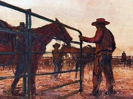 “Late Round-up” by Richie Vios