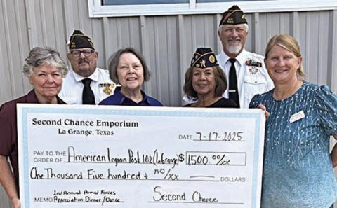 Armed Forces Appreciation event donation