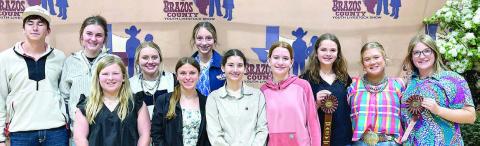 FFA’ers compete in Brazos County Youth Livestock Show livestock judging