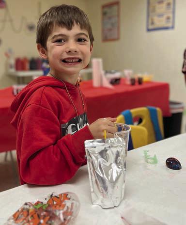 Halloween party at local Boys & Girls Club