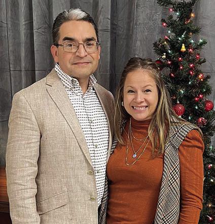 Frank & Jesenia Manzano, Jordan Ranch managers, were the lunch-and-learn speakers at Senior Connections on Monday, Dec. 4